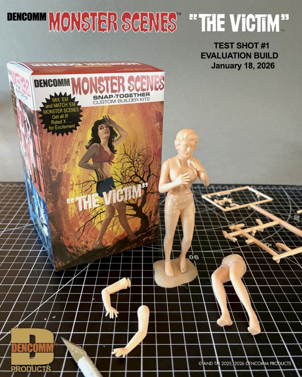 Atlantis Model The Victim - 55th Anniversary Limited Edition 1/13 - ATM632