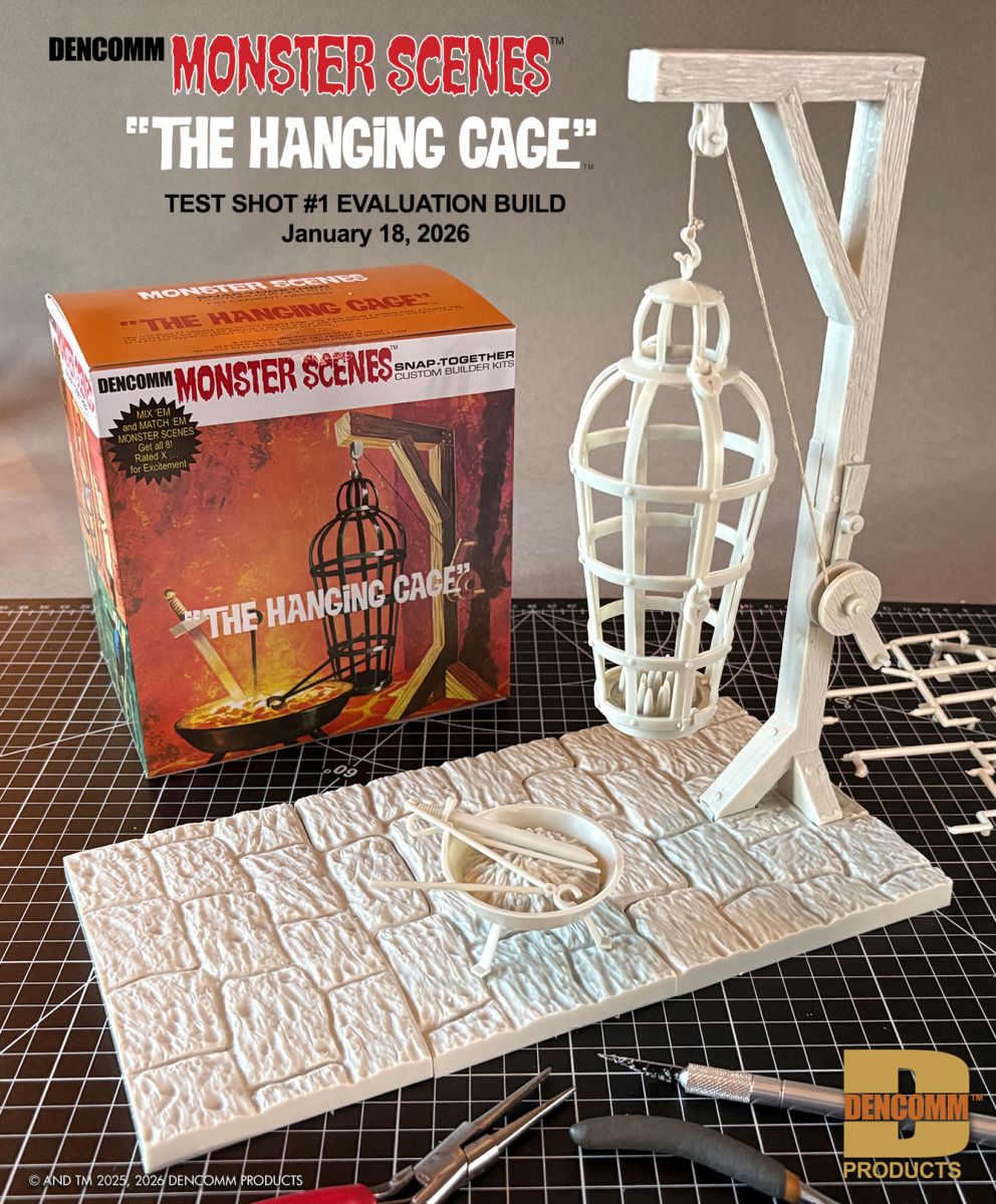 Atlantis Model The Hanging Cage - 55th Anniversary Limited Edition 1/13 - ATM637