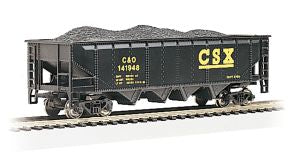 Bachmann HO 40' Quad Hopper CSX/blk 1/87 - BAC17618