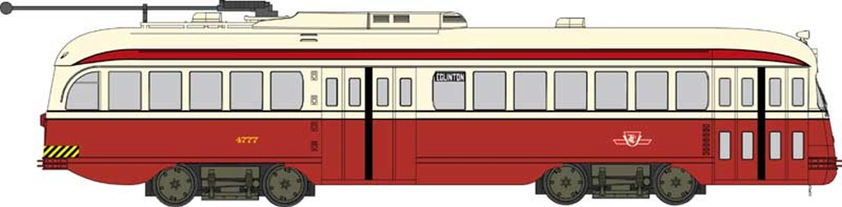 Bowser HO Trolley Toronto #4750 1/87 - BOW12909