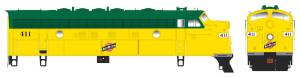 Bowser HO F7A Diesel CNW #409 1/87 - BOW24032
