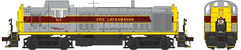 Bowser HO RS-3 Diesel E-L #927/gry yel.maroon 1/87 - BOW25449