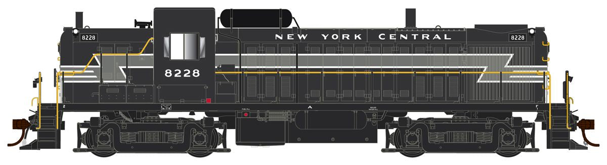 Bowser HO RS-3 Ph1 Diesel NYC #8232/Lightning Stripe 1/87 - BOW25550