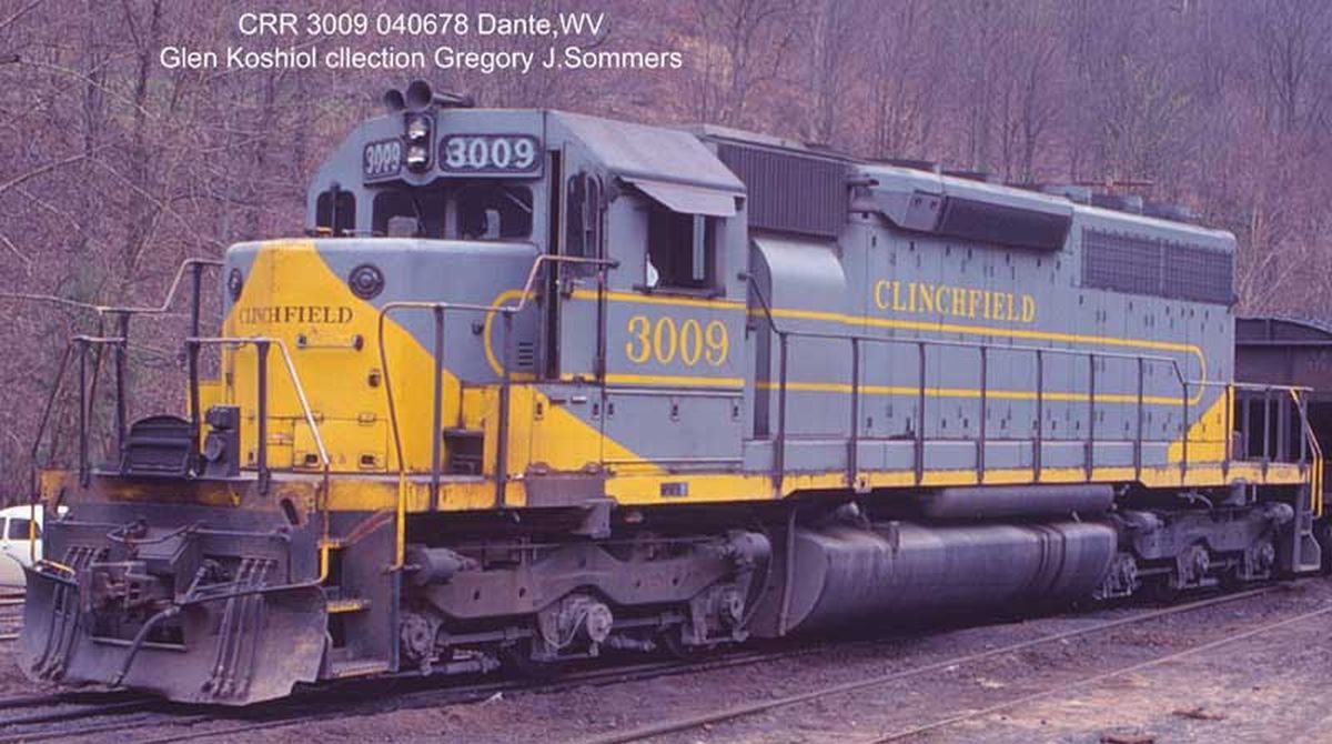 Bowser HO EMD SD40 CRR As Built #3013 1/87 - BOW25622
