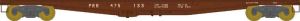 Bowser HO F30a Flatcar PRR #475133/1960 Scheme 1/87 - BOW41416