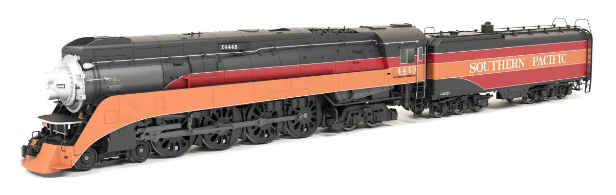 Broadway Limited HO P4 SP GS-4 #4449 w/ Full Skirts Full Daylight Paint No Tr 1/87 - BLI9839