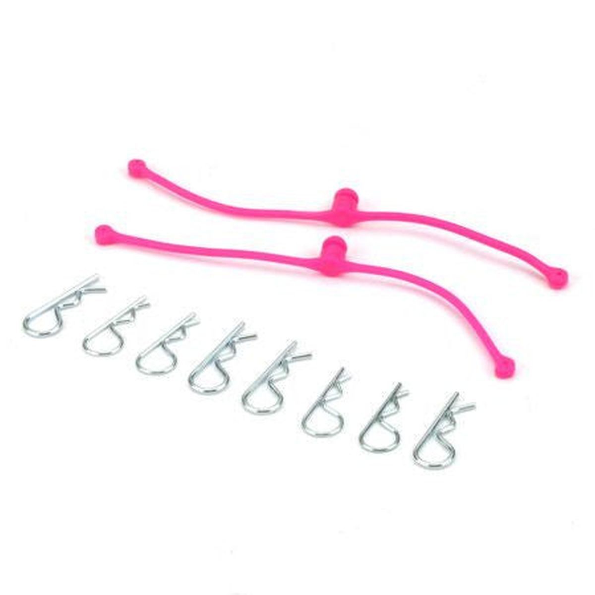 DUB - Du-Bro Body Klip Retainers (Red) 2/pkg. - DUB2248
