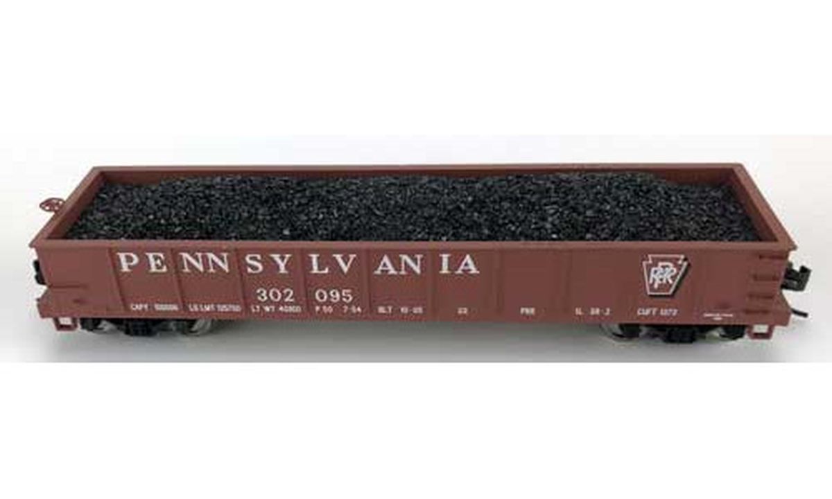 ENG - English Model Railroad HO Coal Load Bowser GS 40 foot Gondola 1/87 - ENG1504