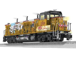 Lionel Cancelled O BTO Genset Diesel UP Graffiti #2709/LCS 1/48 - LNL2133290