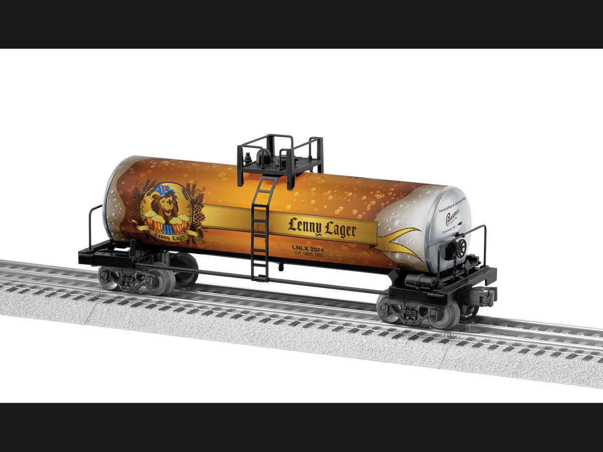 Lionel Cancelled O RTR Lenny Lager Tank Car 1/48 - LNL2428240