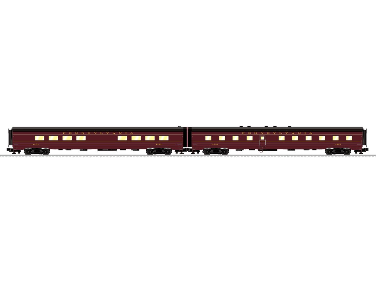 Lionel O PRR Spirit of St Louis 21'' 2-unit SS Diner 1/48 - LNL2527070