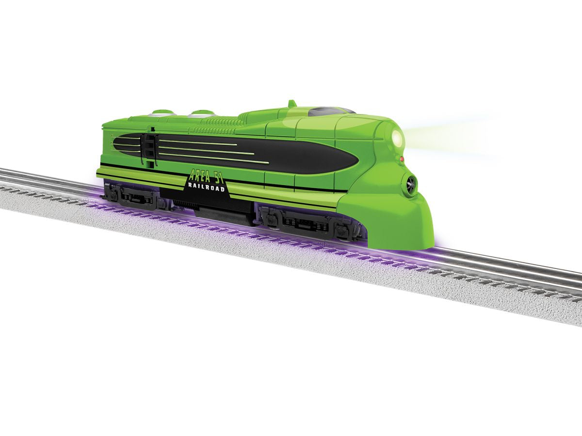 Lionel O RTR Area 51 LionChief Phantom Locomotive 1/48 - LNL2645110