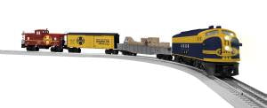 Lionel Cancelled O LionChief DE SF Ranger Freight Set w/Bluetooth/F 1/48 - LNL85258