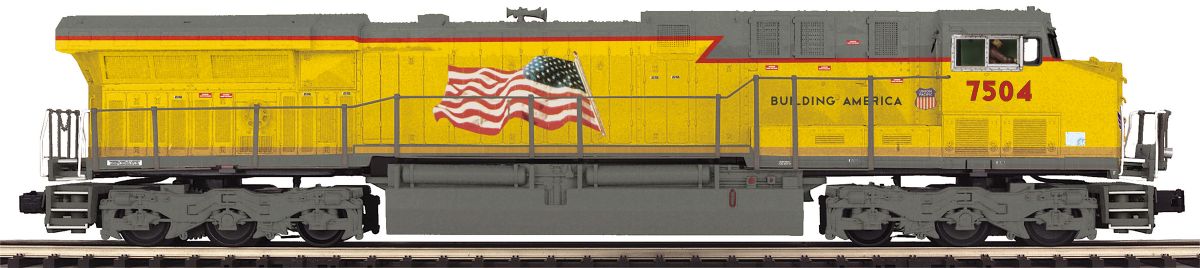 MTH O AC6000 Diesel UP #7504/3.0 1/48 - MTH20218741