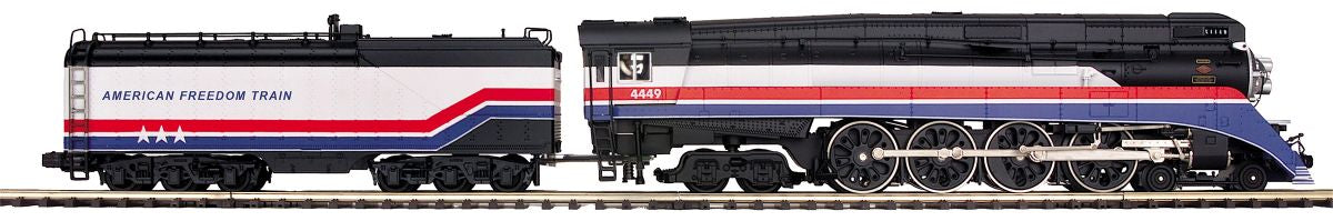 MTH O Freedom Train GS-4 4-8-4 Steam Loco #4449/3.0 1/48 - MTH2039191