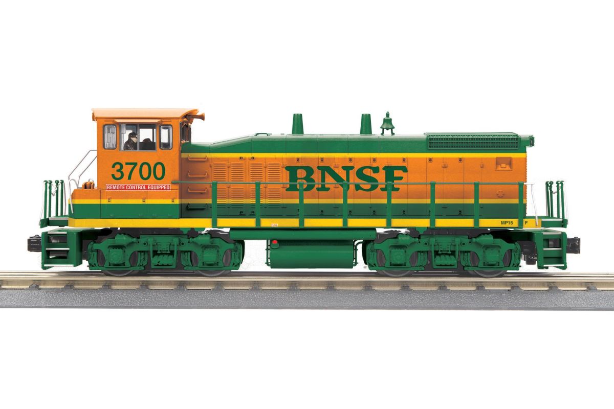 MTH O BNSF MP15DC Diesel Engine w/ProtoSound 3.0 1/48 - MTH30213811