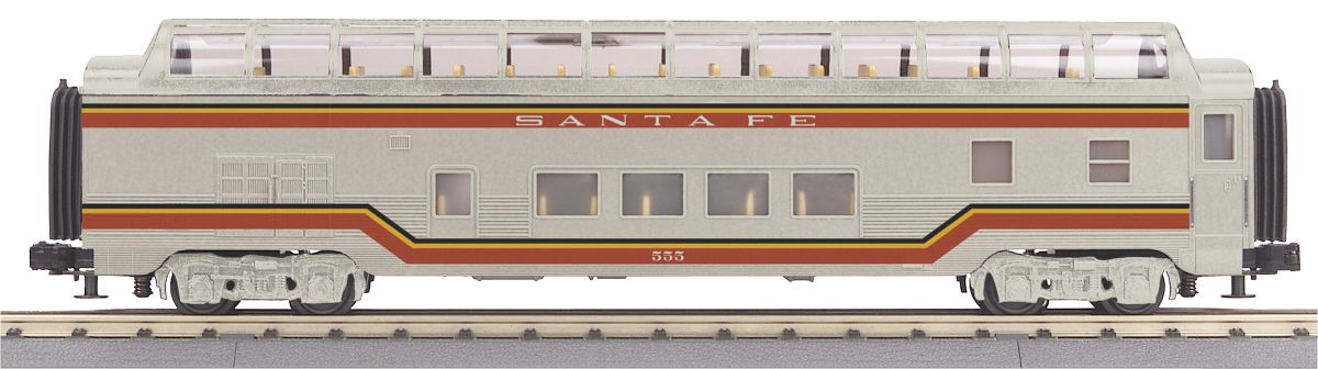 MTH O 60' Streamline Psg.Car Full Dome SF 1/48 - MTH3068243