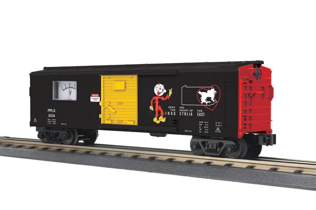 MTH O PP&L Boxcar w/Power Meter 1/48 - MTH3071186