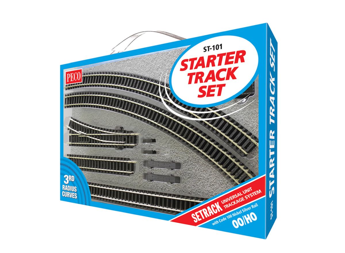 PPC - Peco HO Starter Track Set C100 No.3 Radius 1/87 - PPCST101