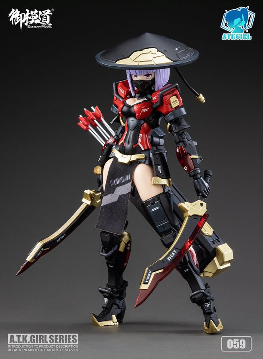 SIMPro Models E Model A.T.K. Girl Brocade-Clad Elite Guard (Jinyi Wei JW-0 1/12 - SIM1007