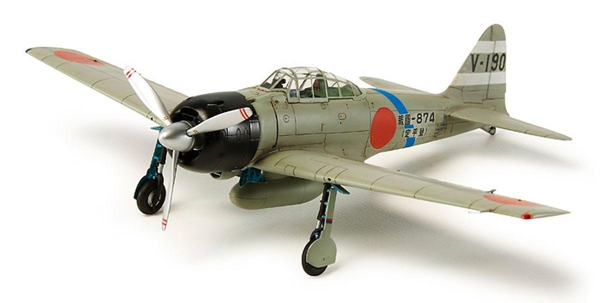 Tamiya 1/72 Mitsubishi A6M3 (Hamp) - TAM60784
