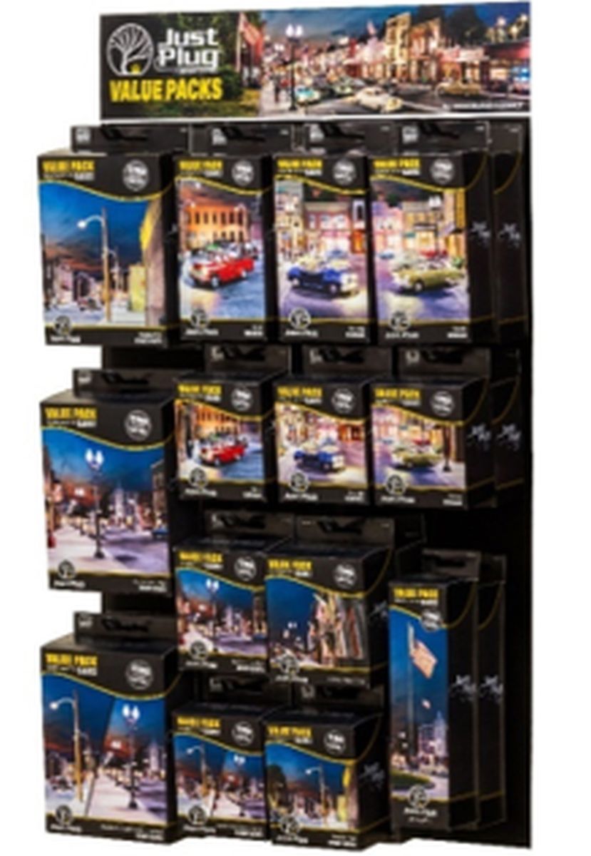 Woodland Scenics Just Plug Value Pack Half Asst - WDS5930H