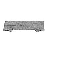 Plastruct Cast Metal Bus (1 per pack)
