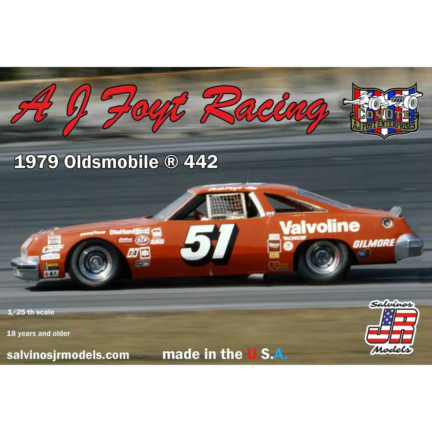 Salvinos JR Models AJ Foyt Racing 1979 Oldsmobile 442
