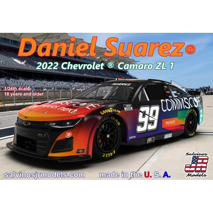 Salvinos JR Models Trackhouse Racing Daniel Suarez 2022 Camaro