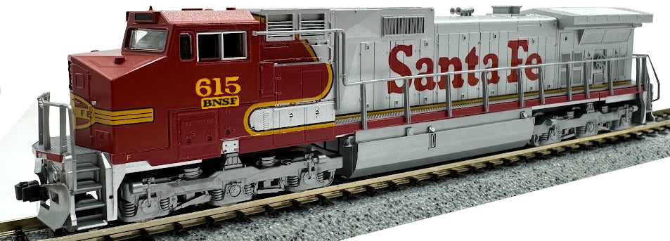 Kato N Scale BNSF Warbonnet Patch 667 Dash 9 (DC)