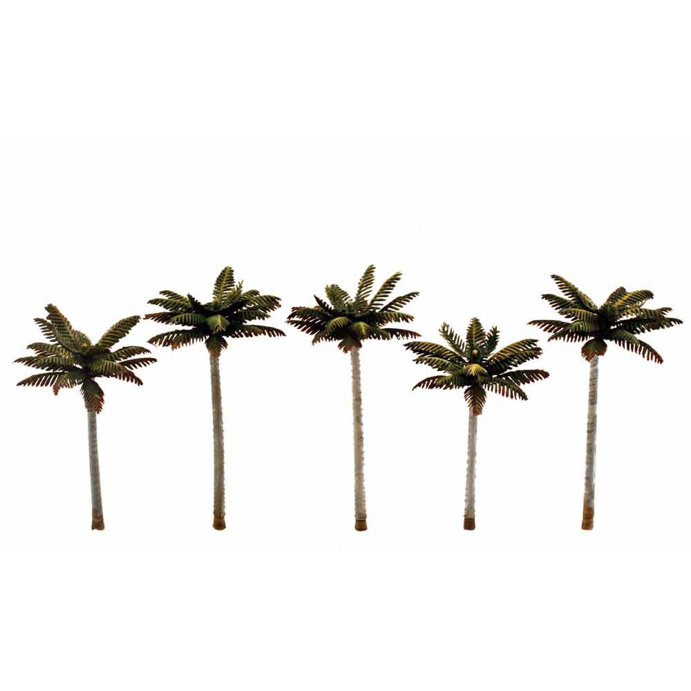 Woodland Scenics 3''-3 .75'' Small Palm Trees 5/pkg