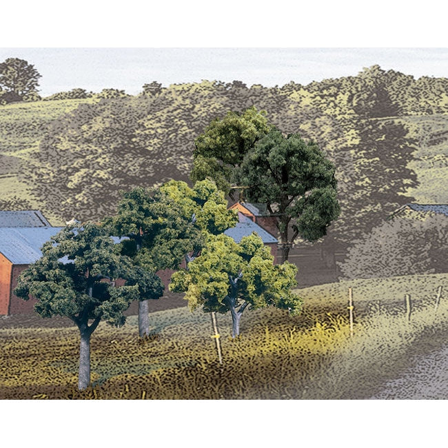 Woodland Scenics Bulk Trees 2''-3'' Mixed Green/23pc