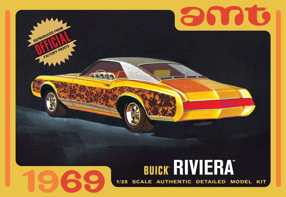 AMT 1969 Buick Riviera Skill 2 1/25 - AMT1486