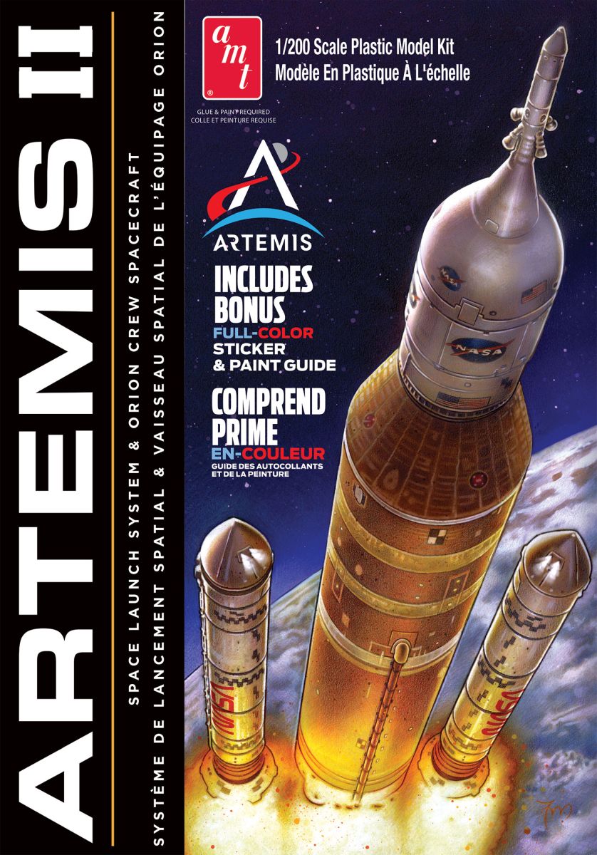 AMT Aremis II w/Sticker Skill 2 1/200 - AMT1557