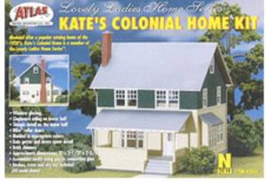 Atlas N Kate's Colonial Home Kit 1/160 - ATL2844