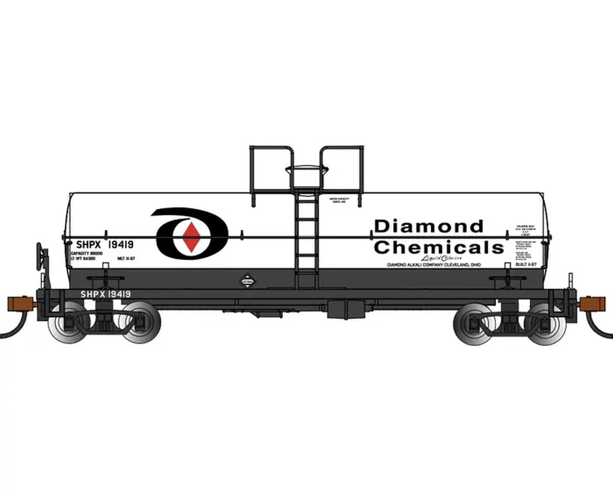 Bachmann HO DIAMOND CHEMICALS #19419 w/SMALL DOME 1/87 - BAC75801