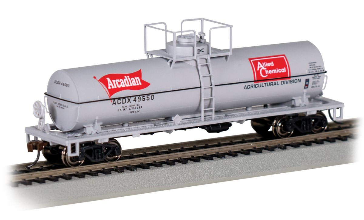 Bachmann HO Chemical Tank Car Allied Chemical/Arcadian #49550 1/87 - BAC75812
