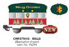 Bachmann G Christmas Bells Eggliner 1/20 - BAC96294