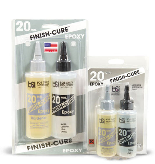 Bob Smith Industries FINISH-CURE 20-Minute Finishing Epoxy 4.5 oz 209