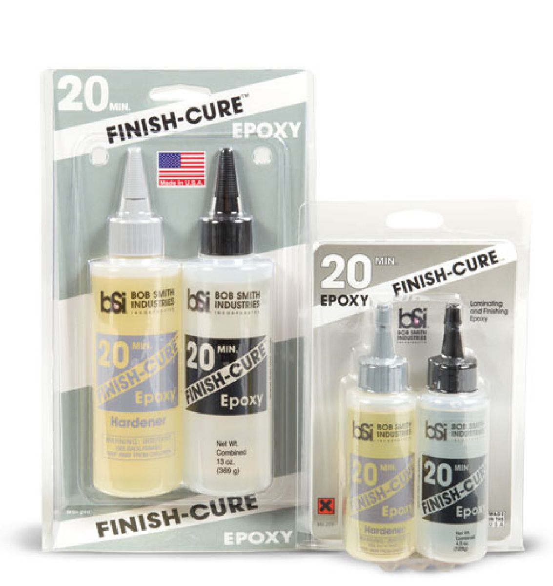 Bob Smith Industries FINISH-CURE 20-Minute Finishing Epoxy 13 oz 210