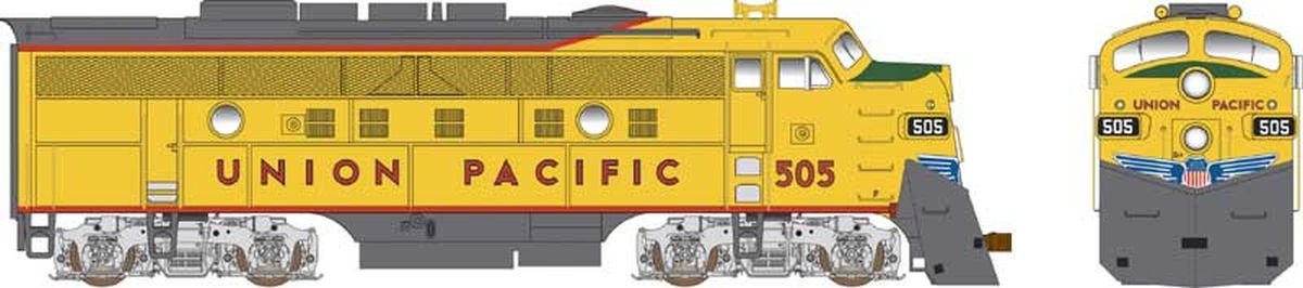 Bowser HO F-9AM UP #505 w/Brln sn pl w/snd 1/87 - BOW24578