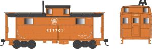 Bowser N N5 Caboose PRR Keystone Focal Orange #477701 1/160 - BOW37912