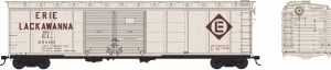 Bowser HO 50' Boxcar E-L #65785 1/87 - BOW41551