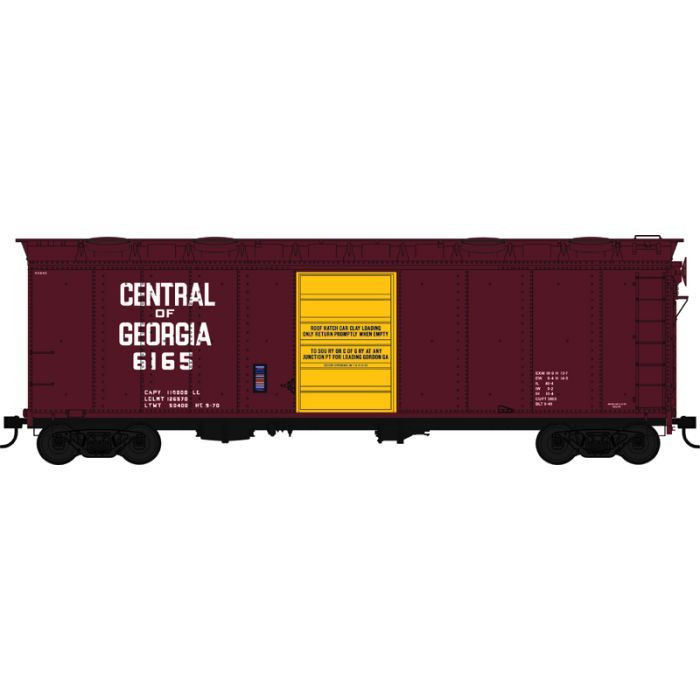 Bowser HO 40' Boxcar CoG #6161 w/Hatches 1/87 - BOW43151
