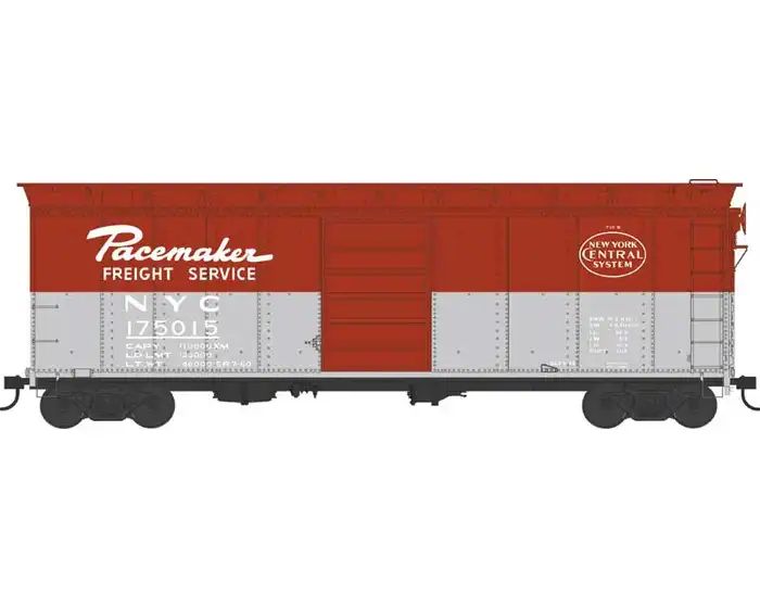 Bowser HO 40' Boxcar NYC Pacemaker #175015 1/87 - BOW43163