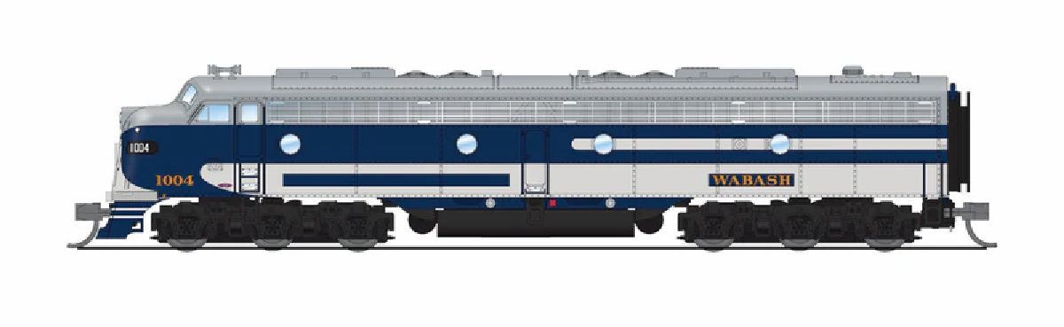 Broadway Limited N EMD E8A WAB 1007 Bluebird Paint Scheme P4 Sound/DC/DCC 1/160 - BLI10305