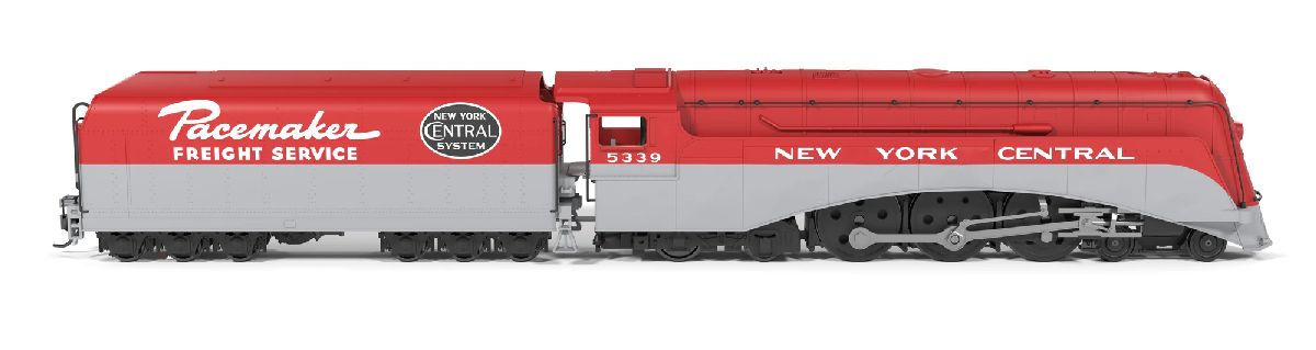 Broadway Limited HO Commodore Vanderbilt NYC 5339 Pacemaker Red Fantasy Paint 1/87 - BLI10340