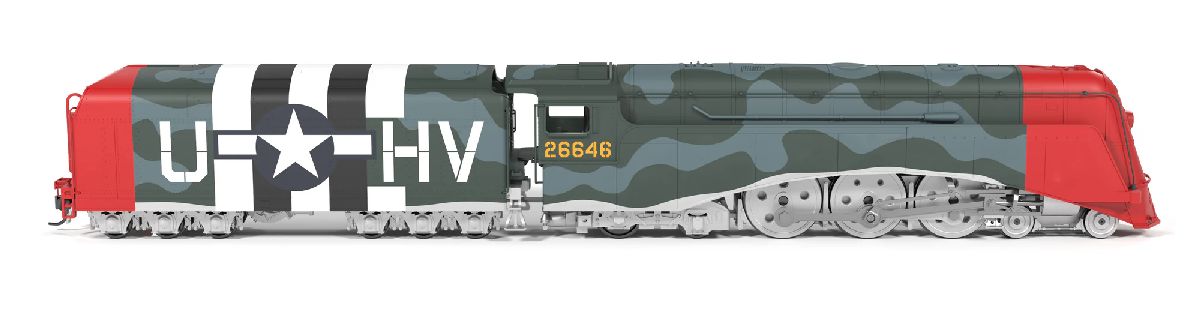 Broadway Limited HO Commodore Vanderbilt USAAF Fantasy Paint HV-U 26646 P4 w/ 1/87 - BLI10346