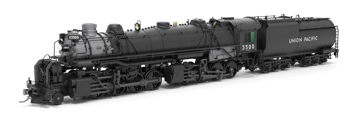 Broadway Limited HO UP 2-8-8-0 Bullmoose Steam Loco #3512/blk DC/DCC Sound & 1/87 - BLI9424