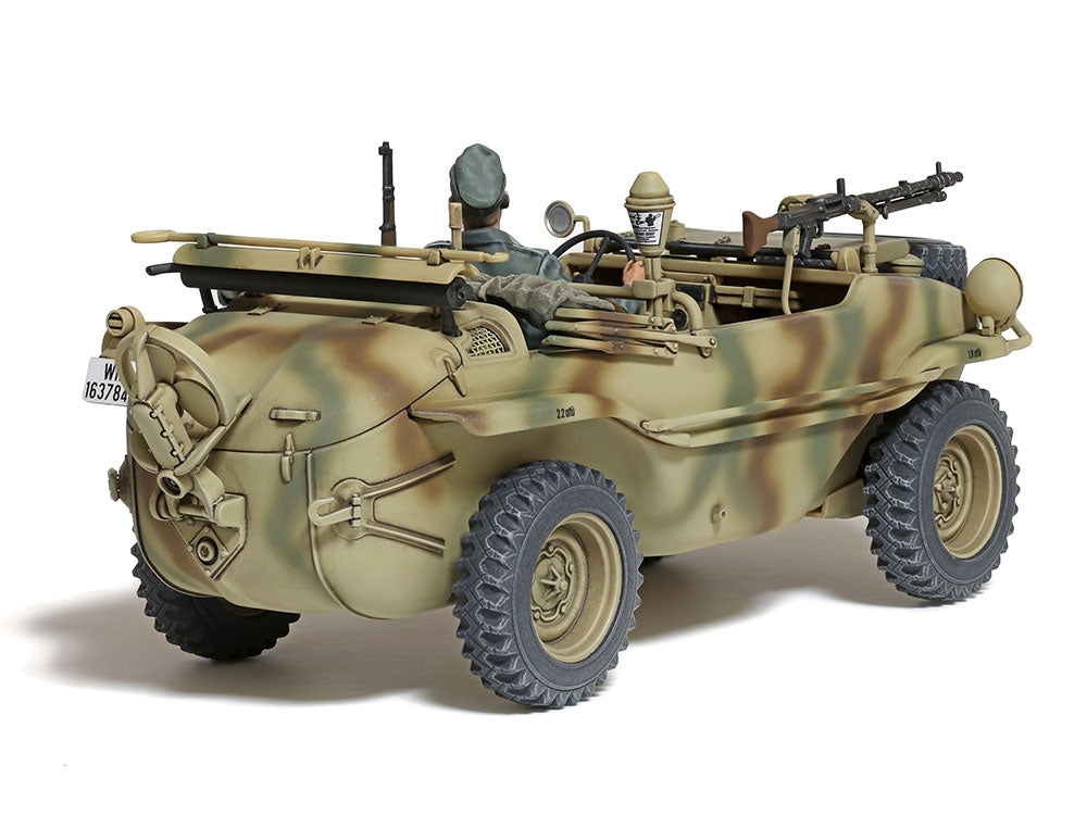 Tamiya 1/35 German Schwimmwagen Type 166 Wide Wheel Version - 35393